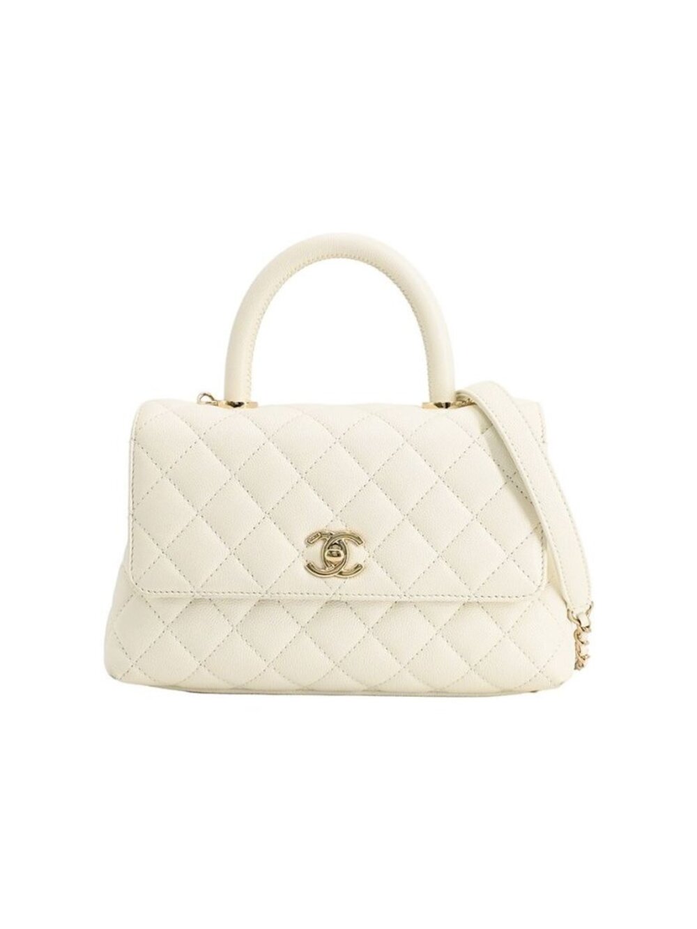 Chanel Handbag Top Handle Flap Bag